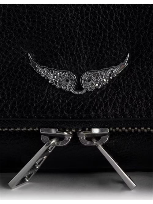 ROCK NANO GRAINED LEATHER ZADIG&VOLTAIRE | PWGAP2005F001 NOIR